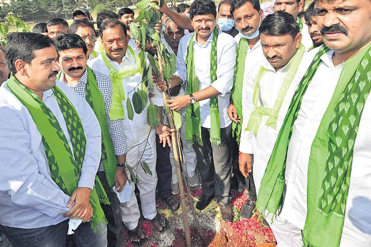 ఘనంగా ఎంపీ సంతోష్‌ బర్త్‌డే