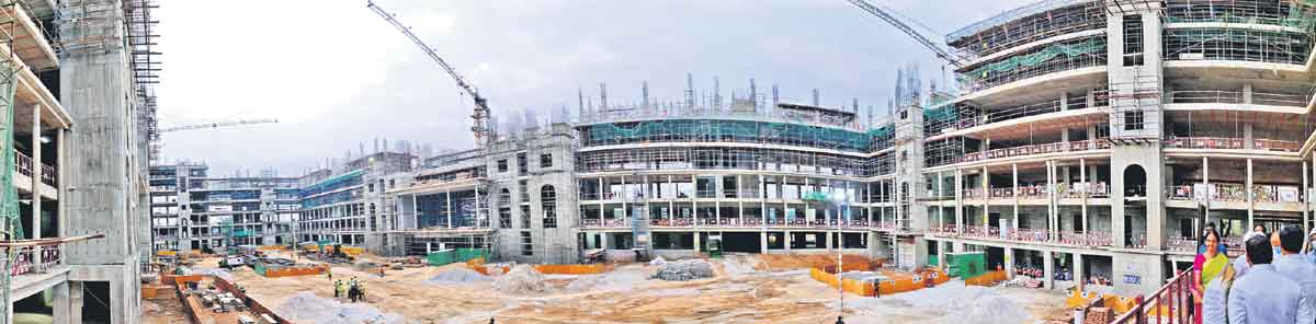 దసరాకు సచివాలయం సిద్ధం!