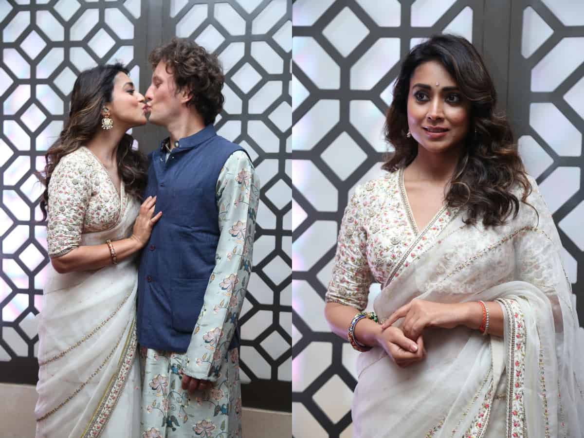 Shriya Saran: ‘గ‌మ‌నం’ ప్రీ రిలీజ్ ఈవెంట్ లో శ్రియా సరన్ ఫొటోలు