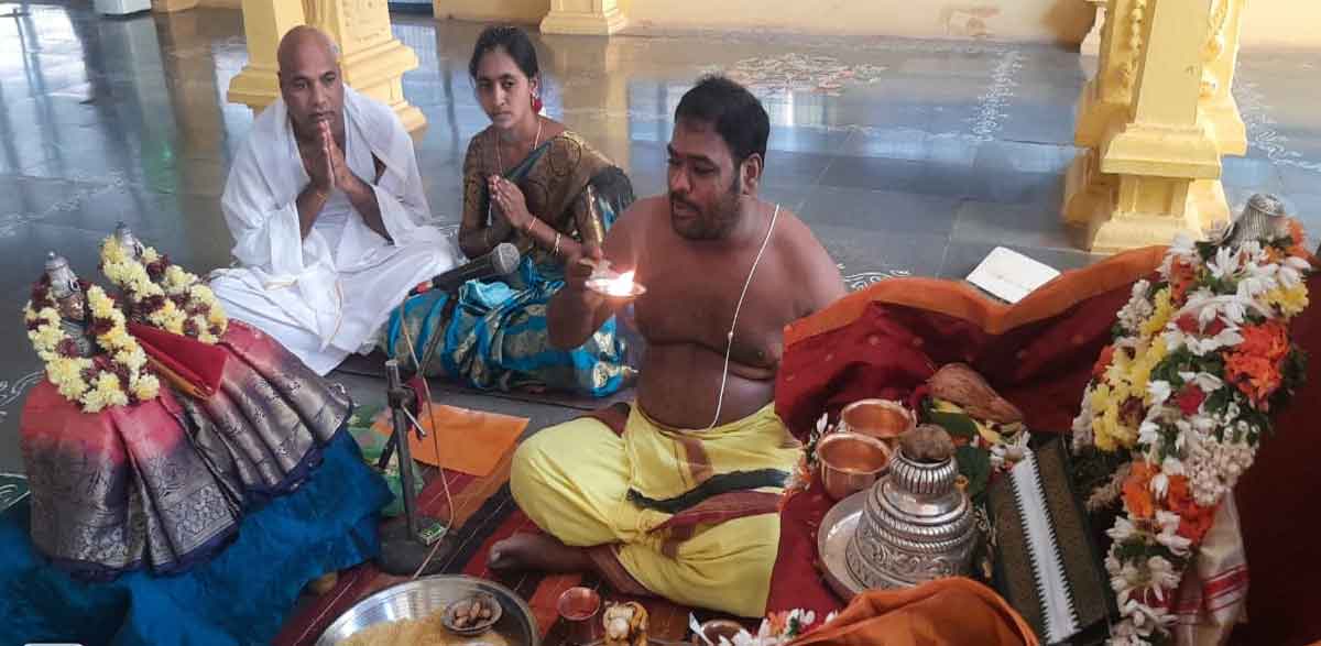 Srivari kalyanam | కనుల పండువగా శ్రీవేంకటేశ్వర స్వామి కల్యాణ మహోత్సవం..