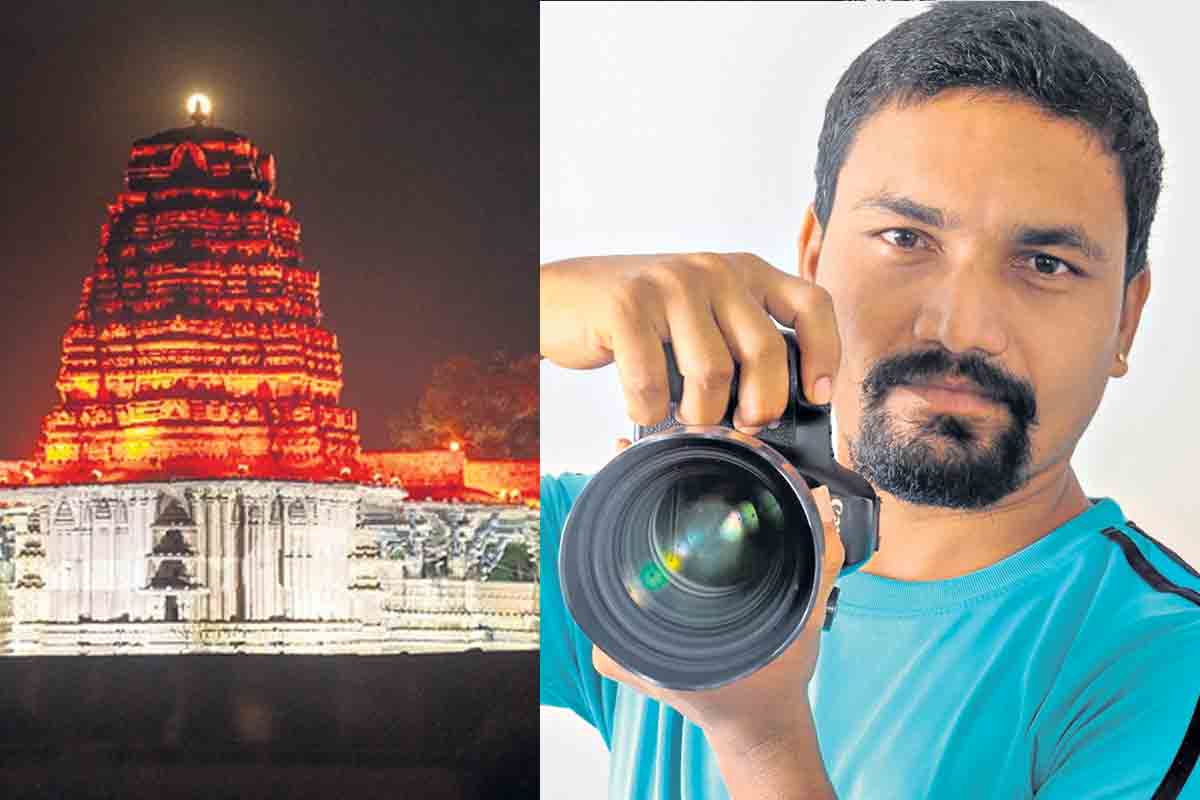 త‌న ఫొటోల‌తో తెలంగాణ అస్తిత్వానికి అంత‌ర్జాతీయ గుర్తింపు తెస్తున్న పాలంపేట యువ‌కుడు