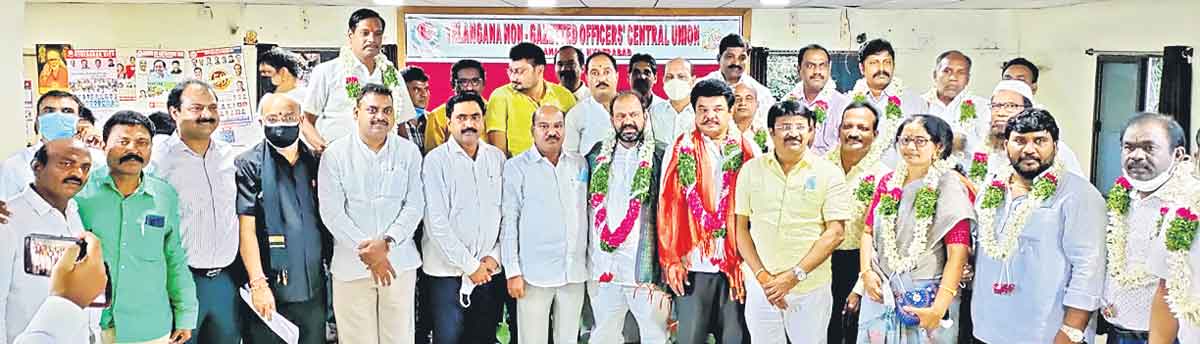 టీఎన్జీవో నీటిపారుదలశాఖ నూతన కార్యవర్గం