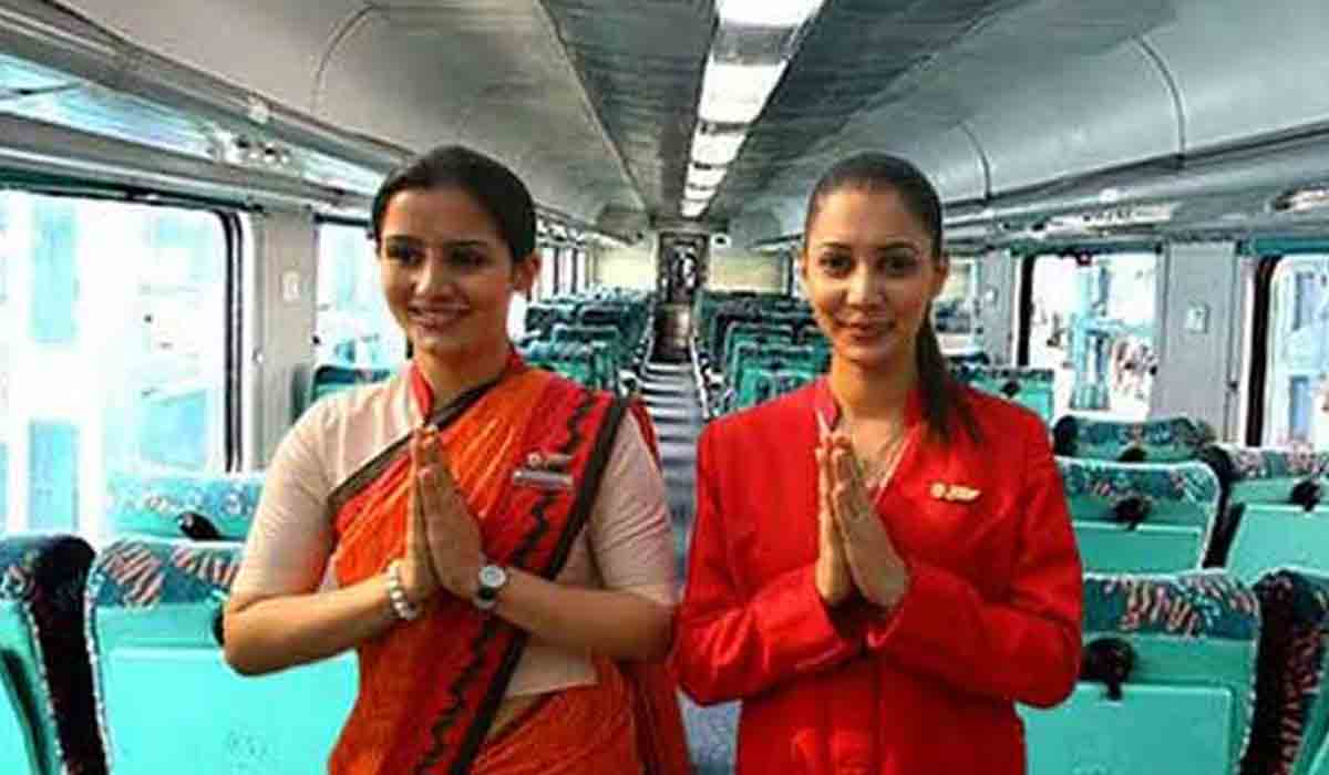 ‘ఏయిర్ హోస్టెస్సే’ కాదు.. ఇక‌పై ‘ట్రైన్ హోస్టెస్’ కూడా… అందుబాటులోకి తేనున్న రైల్వే శాఖ‌
