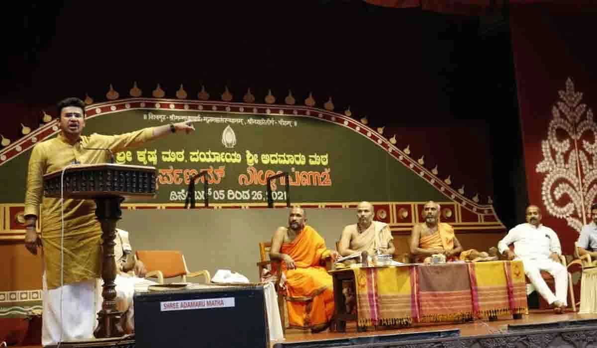 Tejaswi Surya | నా వ్యాఖ్య‌లు వివాదంగా మారాయి… ఉప‌సంహ‌రించుకుంటున్నా: తేజ‌స్వీ సూర్య