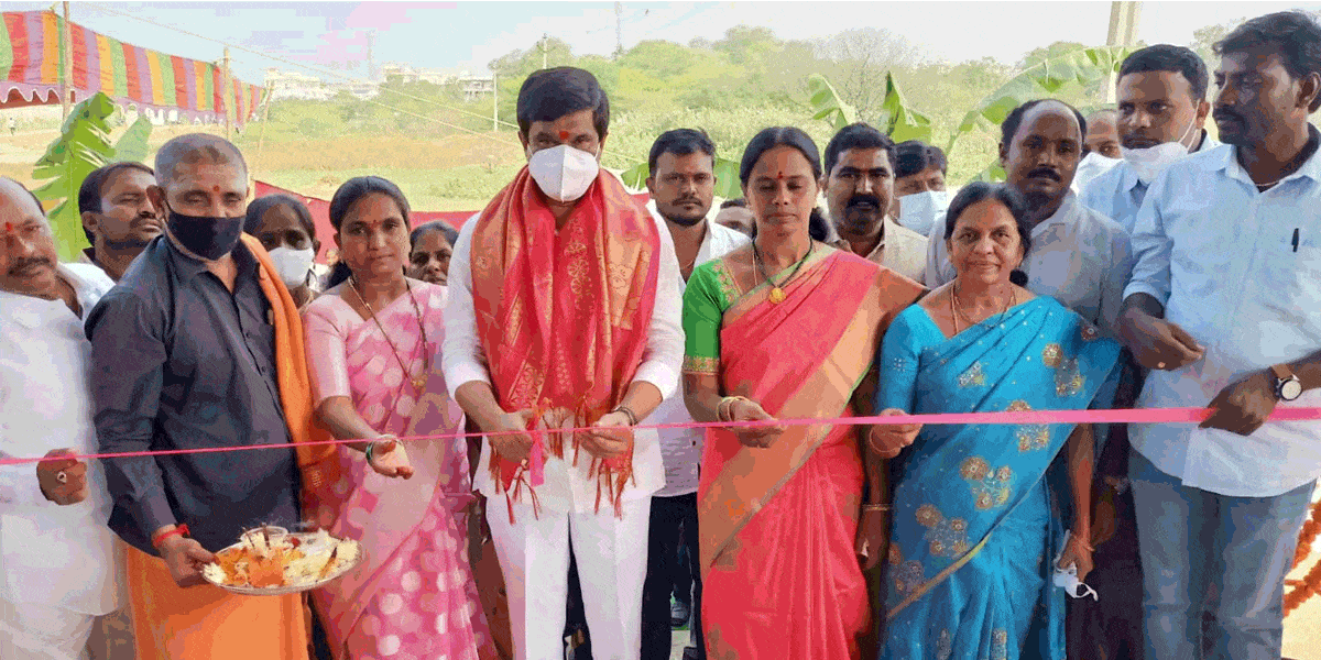 Nizamabad | ప్రజా కల్యాణ మండపాన్ని ప్రారంభించిన మంత్రి వేముల