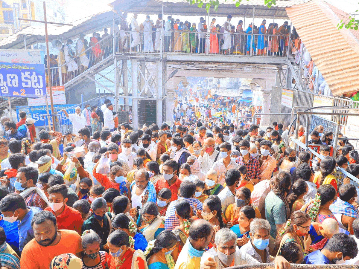 Rajanna siricilla | శివనామ స్మరణతో మార్మోగిన రాజన్న ఆలయం