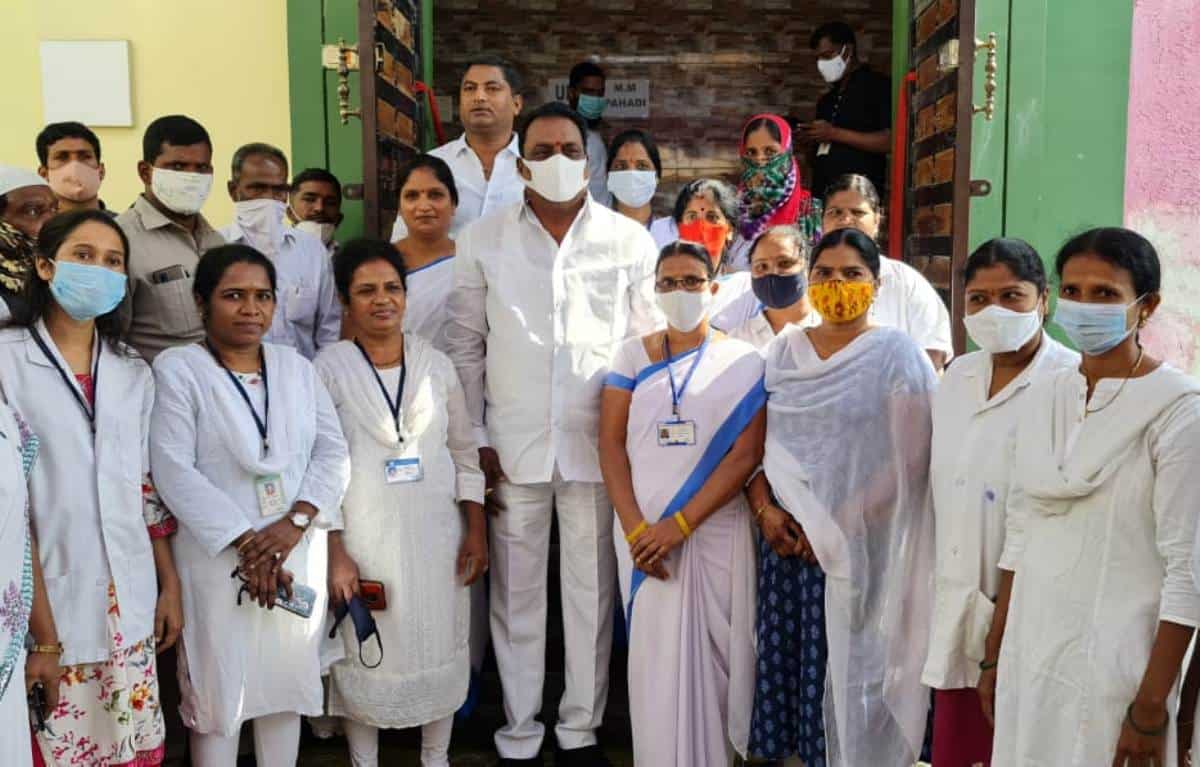 Basthi dawakhana |జలాల్‌భాబానగర్‌లో బస్తీ దవాఖాన ప్రారంభం