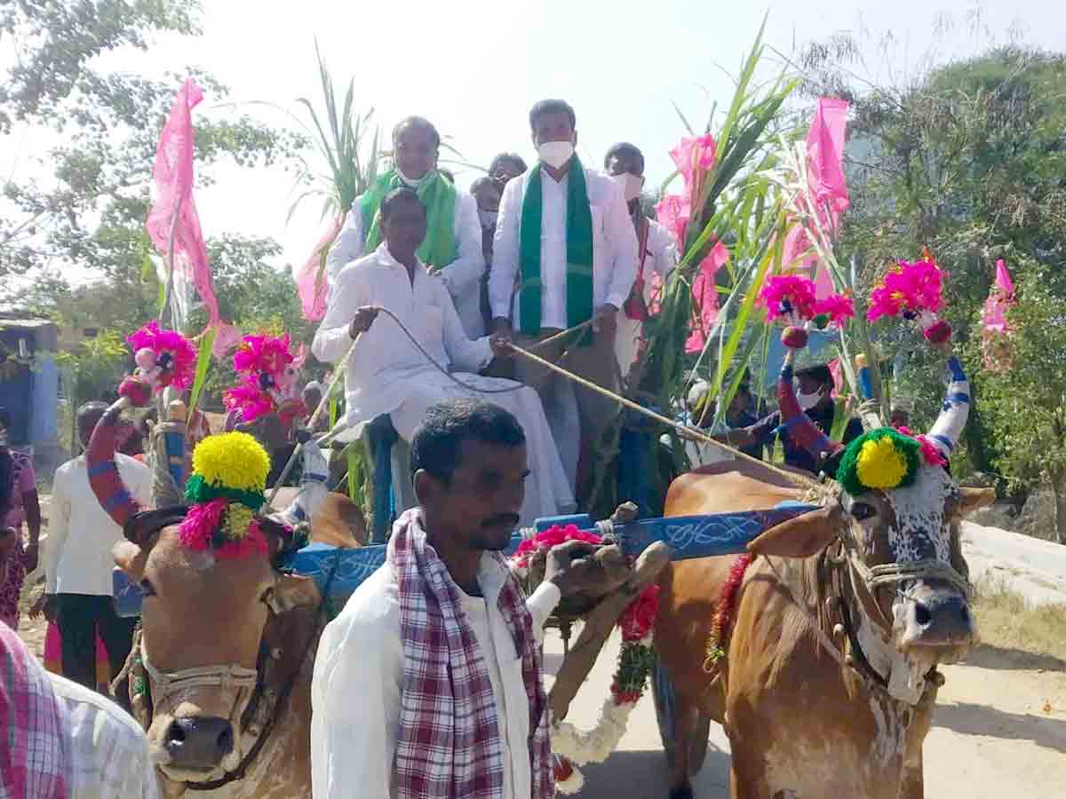 Bomraspet : రైతు సంక్షేమమే ప్రభుత్వ పరమావధి.. ఎమ్మెల్యే పట్నం నరేందర్‌రెడ్డి