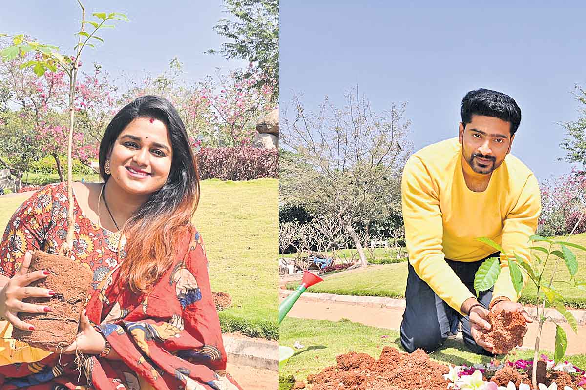 పుడమితల్లికి గ్రీన్‌ ఇండియా చాలెంజ్‌