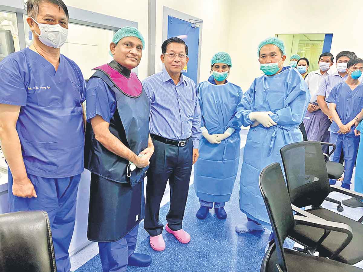 మయన్మార్‌ ప్రధాని మనవరాలికి రెయిన్‌బో వైద్యుల చికిత్స