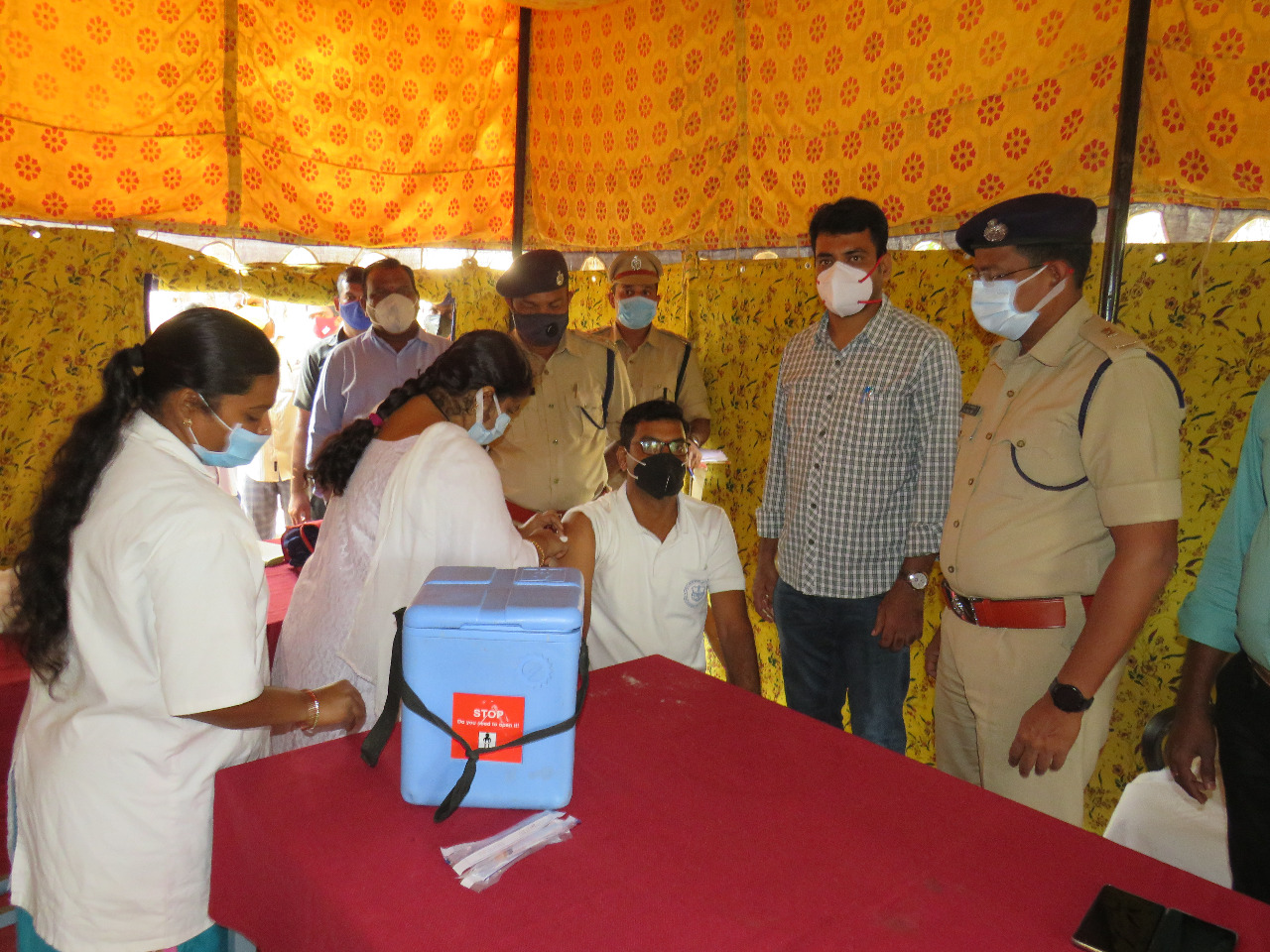 Booster dose : ప్రతి పోలీస్ అధికారి బూస్టర్‌ డోస్ వేసుకోవాలి.. జిల్లా అడిషనల్‌ ఎస్పీ ఎం.ఏ రశీద్‌