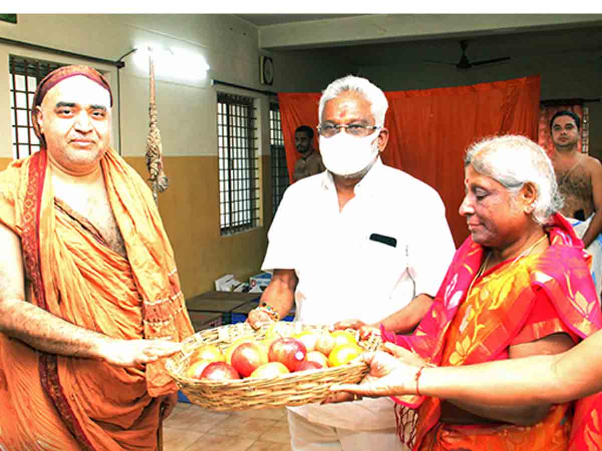 శ్రీ‌యాగానికి రావాలని కంచి స్వామికి టీటీడీ చైర్మన్‌ ఆహ్వానం ..