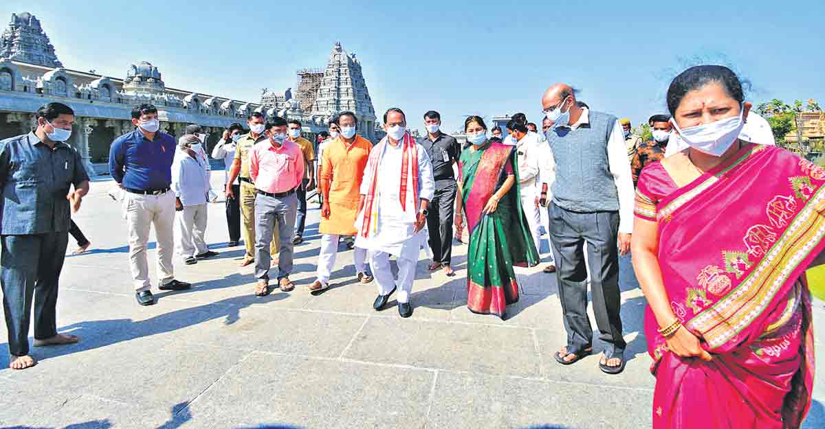 లక్షమంది వీక్షించేలా మహాకుంభ సంప్రోక్షణ