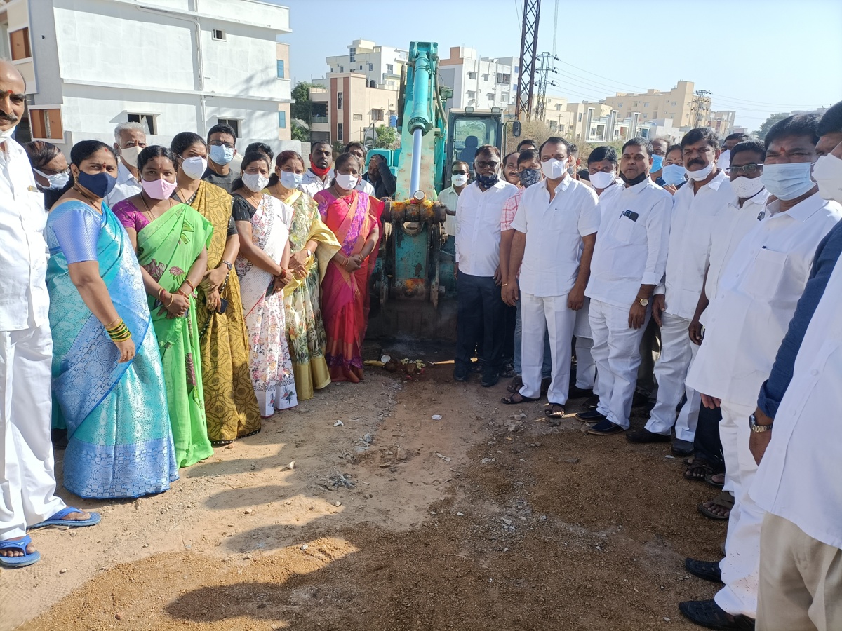 Relief of flood victims | బండ్లగూడ ప్రజలకు వరద ముంపు నుంచి విముక్తి : ఎమ్మెల్యే దేవిరెడ్డి సుధీర్‌రెడ్డి