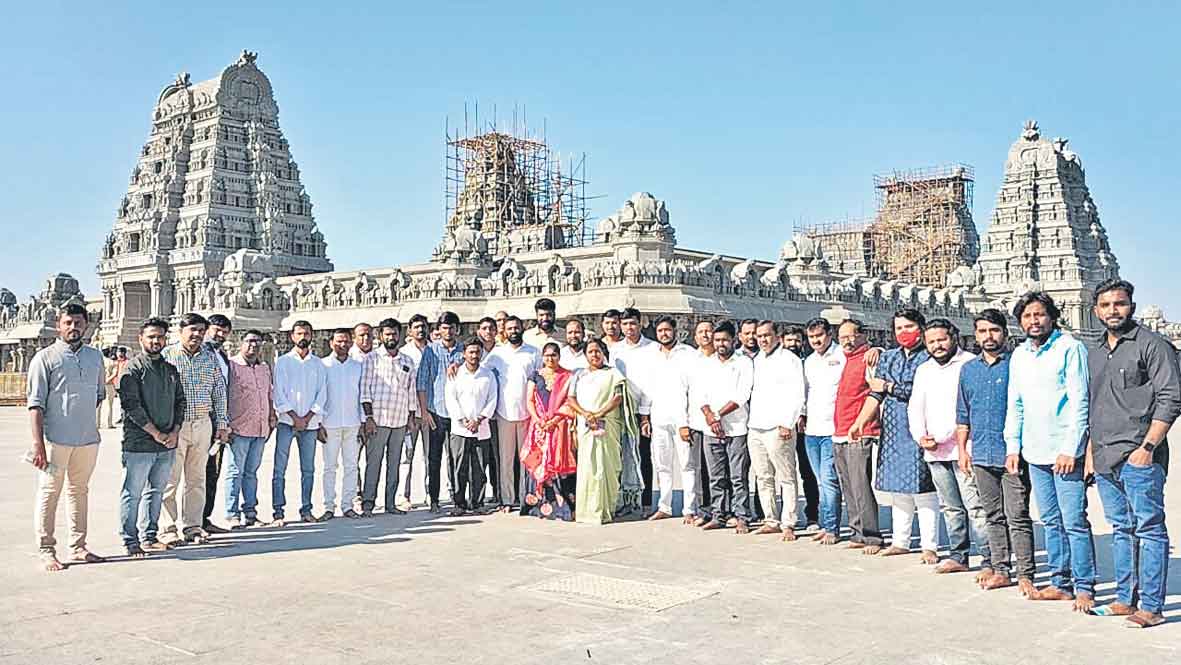 యాదాద్రి ఆలయం.. రాష్ట్రానికే తలమానికం