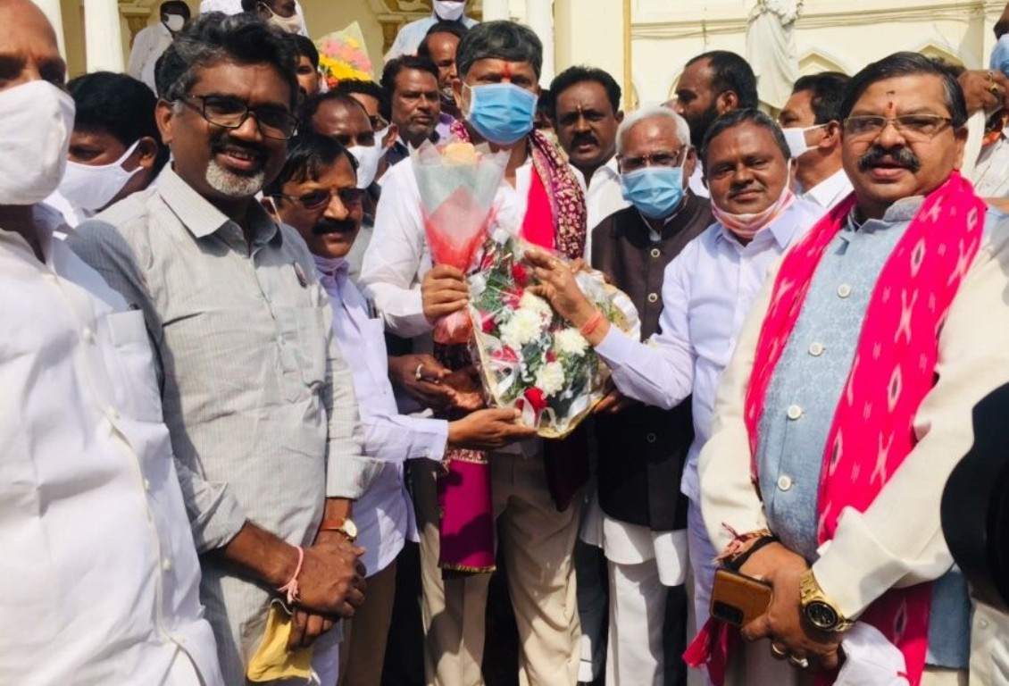 Handloom workers | చేనేత కార్మికులకు అండగా ఉంటా : ఎమ్మెల్సీ ఎల్‌. రమణ