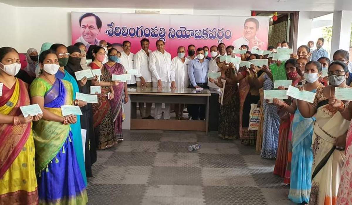 Kalyana Lakshmi | కష్టకాలంలోనూ సంక్షేమంలో ముందడుగు : విప్‌ గాంధీ