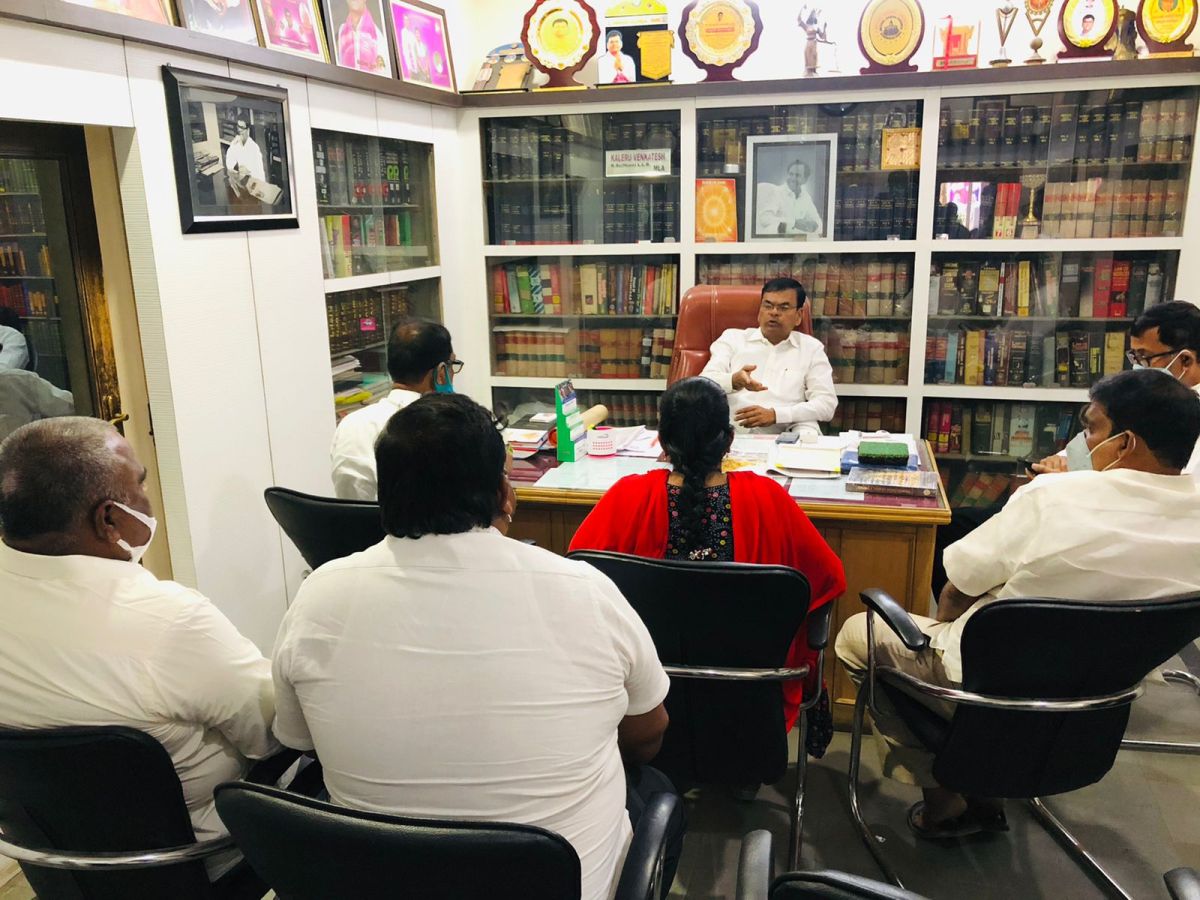 Pending works | పెండింగ్‌ పనులు త్వరితగతిన పూర్తి చేయాలి : ఎమ్మెల్యే కాలేరు వెంకటేశ్‌