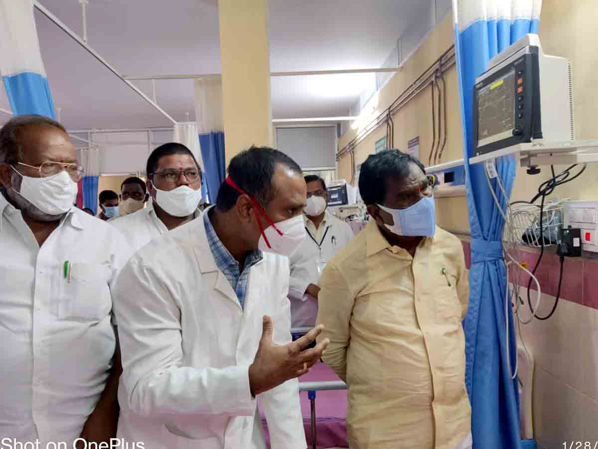 Govt Hospital : షాద్‌నగర్‌ సర్కారు దవాఖానాలో ఐసీయూ.. ఎమ్మెల్యే అంజయ్యయాదవ్‌