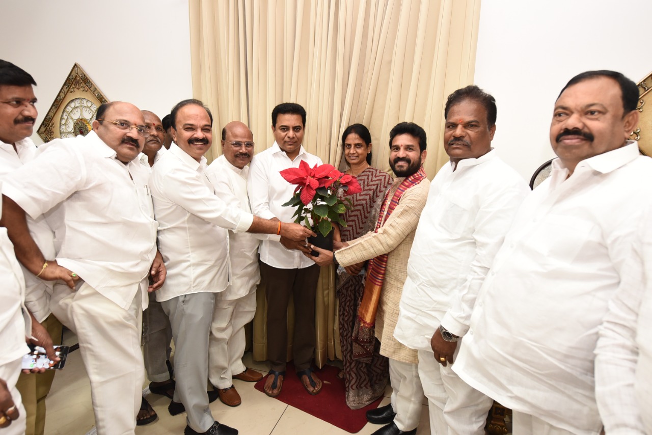 Vikarabad : తెరాస వర్కింగ్‌ ప్రెసిడెంట్‌ కేటీఆర్‌ను కలిసిన ఎమ్మెల్యే ఆనంద్‌