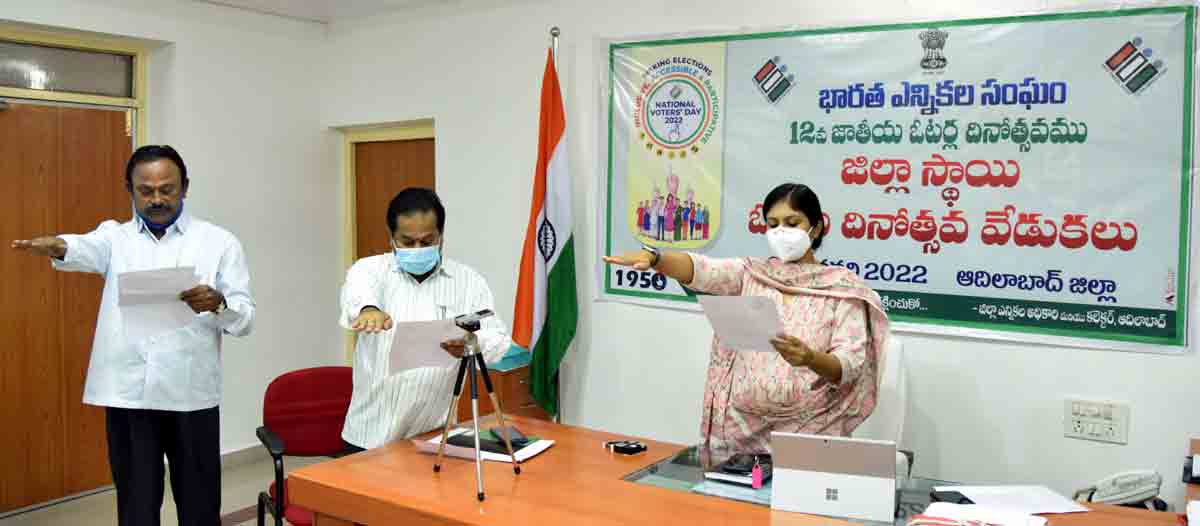 ప్రజాస్వామ్యంలో ఓటే ఆయుధం