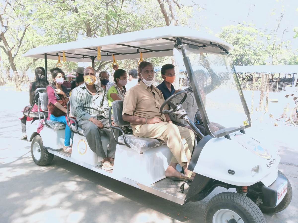 Cbs to mgbs free vehicle | ఈ బగ్గీ వాహనం సీబీఎస్ టు ఎంజీబీఎస్ ఫ్లాట్‌ఫారం అంద‌రికీ ఫ్రీ..