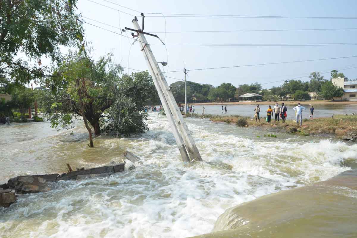 దంచికొట్టిన వాన