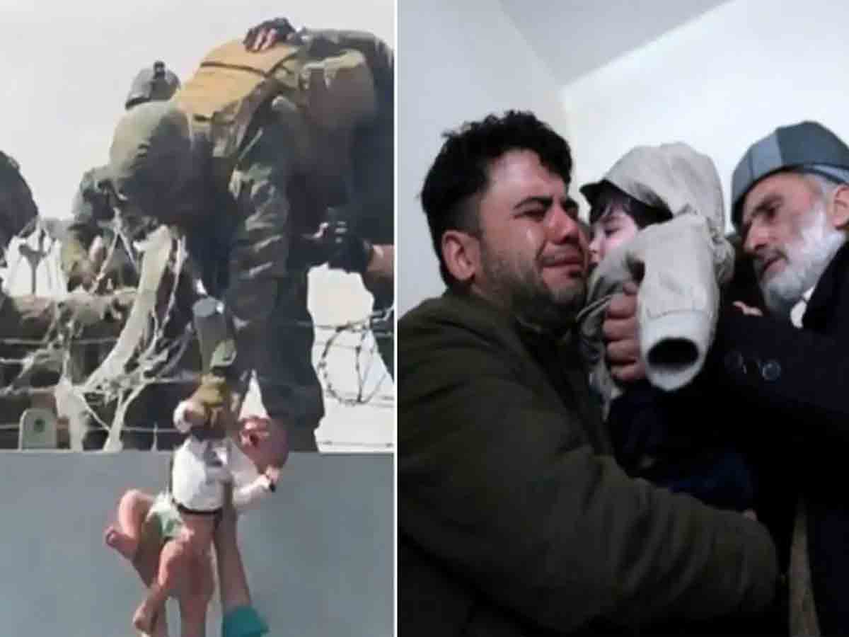 అమెరికా సైనికుడికి అప్పగించిన ఆఫ్ఘన్ బాలుడు.. ఎట్టకేలకు కుటుంబాన్ని చేరాడు