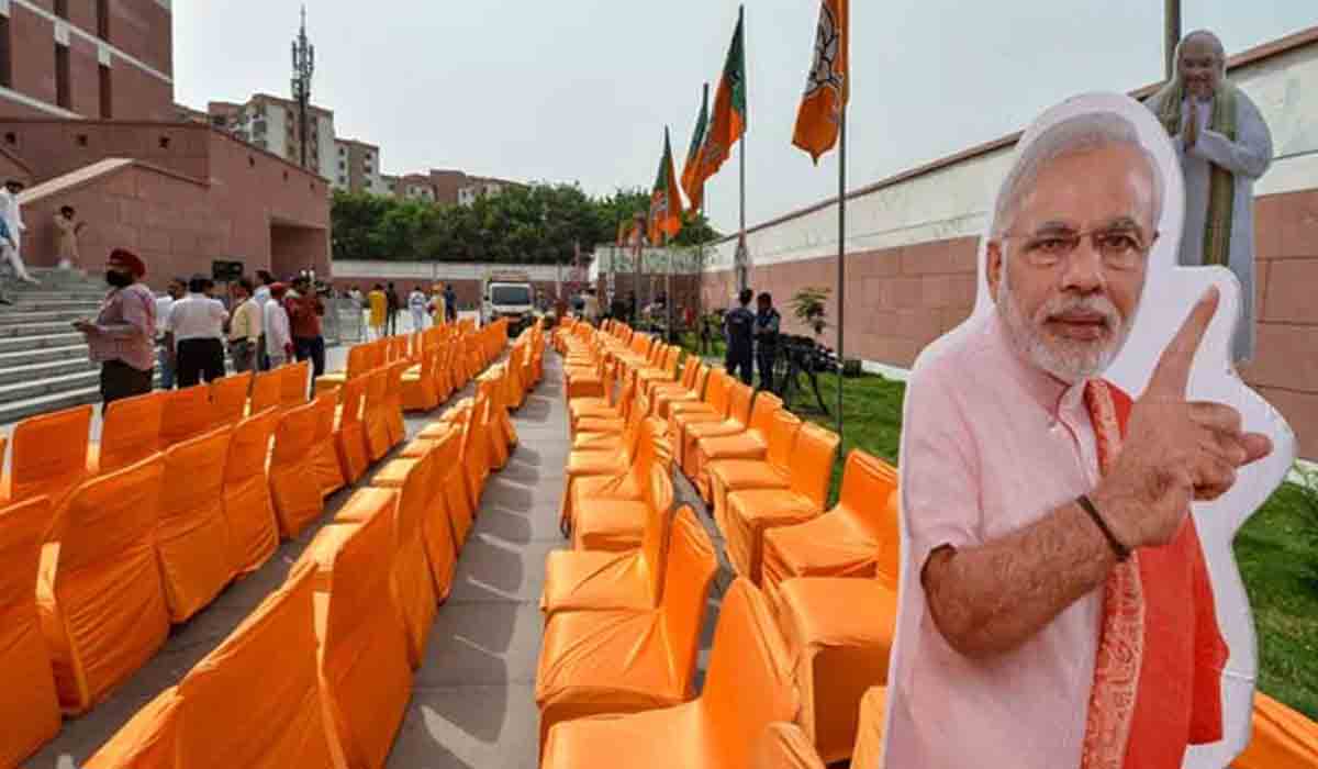 బీజేపీ కేంద్ర కార్యాలయంలో 42 మందికి కరోనా