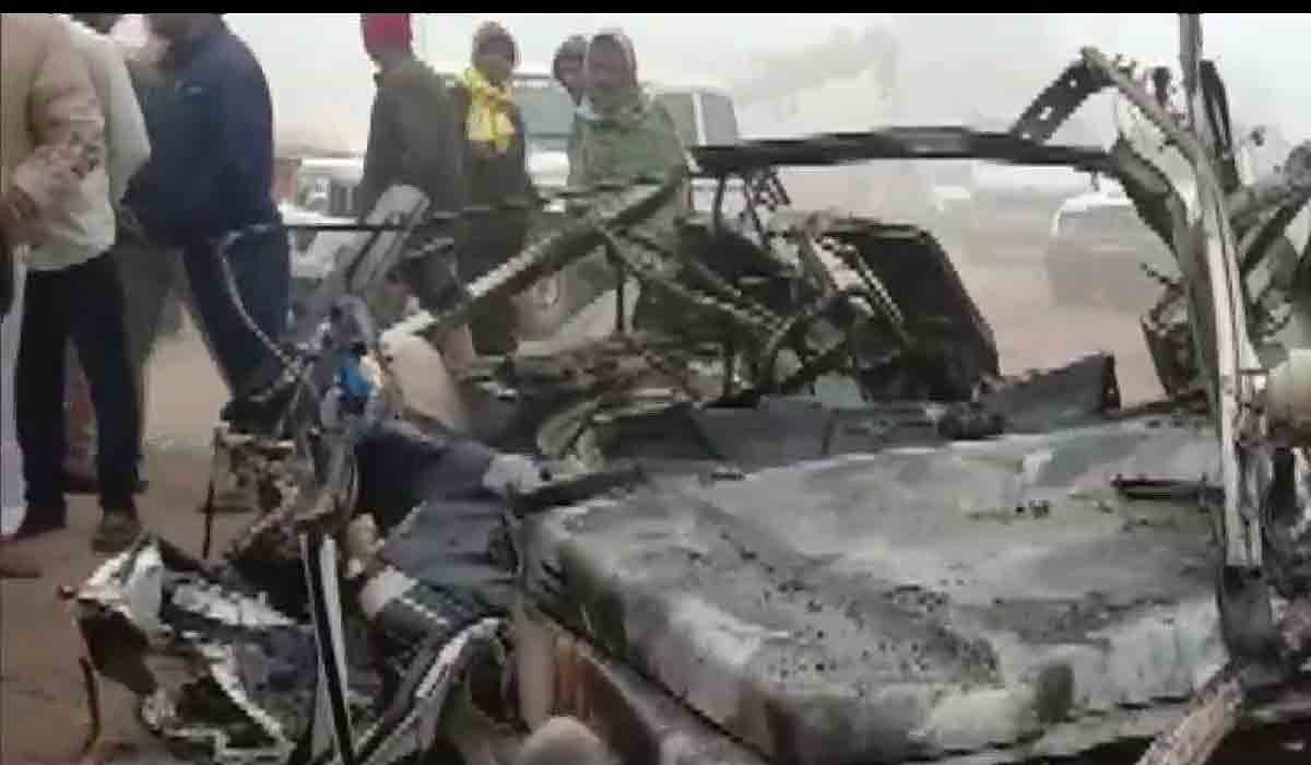 బీహార్‌లో ఘోర ప్ర‌మాదం.. ముగ్గురు పోలీసులు దుర్మ‌ర‌ణం