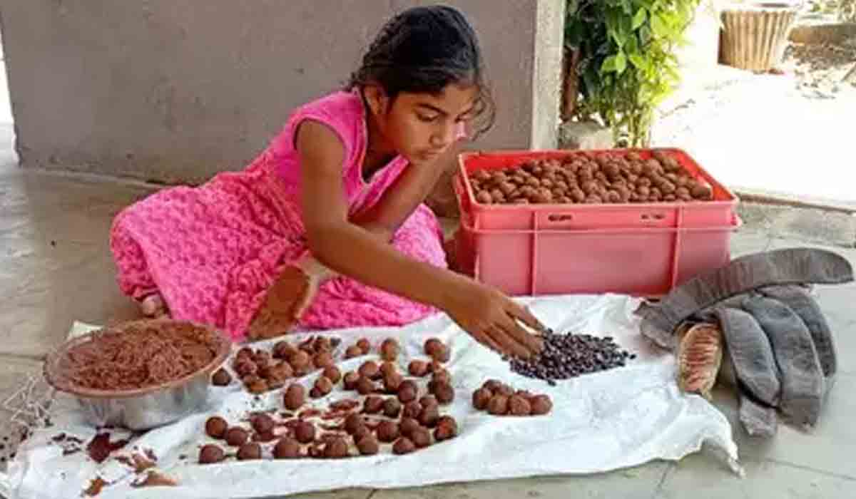 వినూత్నంగా సిరిసిల్ల అమ్మాయి బ‌ర్త్‌డే.. కేటీఆర్ అభినంద‌న‌లు