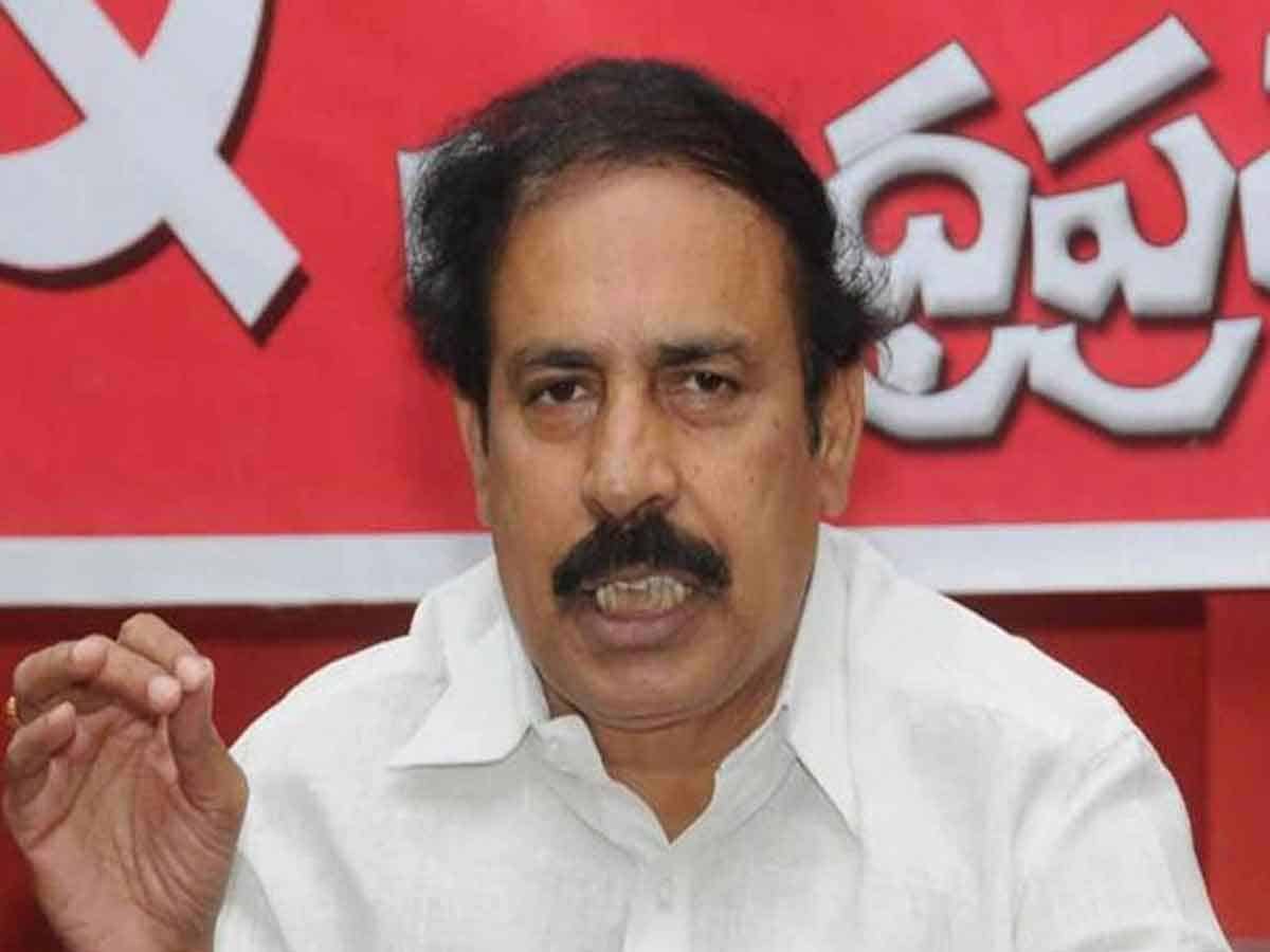 ఢిల్లీ పర్యటన వివరాలు ప్రజలకు జగన్‌ చెప్పాలి: సీపీఐ రామకృష్ణ