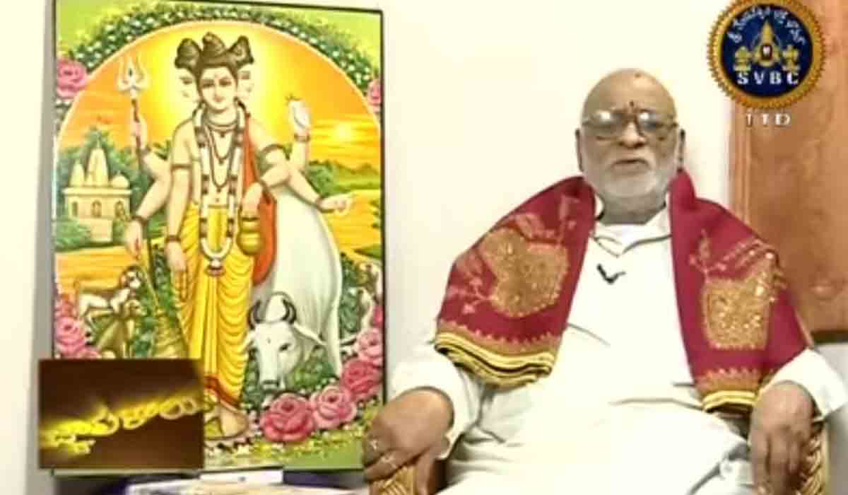 టీటీడీ ఆస్థాన శాశ్వ‌త పండితుడు చంద్ర‌శేఖ‌ర శాస్త్రి మృతి