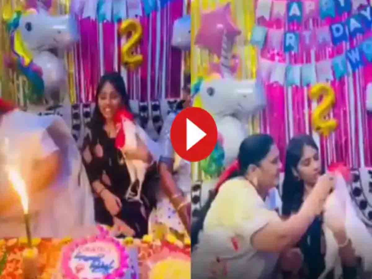 Viral Video: కోడికి పుట్టిన రోజు వేడుక.. కేక్‌ కూడా కట్‌ చేయించారు