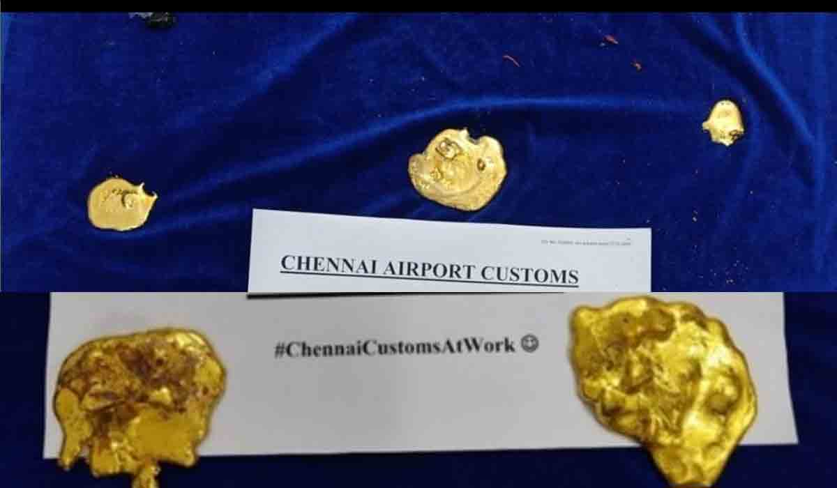 Gold smugling: పాయువులో బంగారం దాచుకుని.. ప‌ట్టుబ‌డ్డ ముగ్గురు స్మ‌గ్ల‌ర్లు