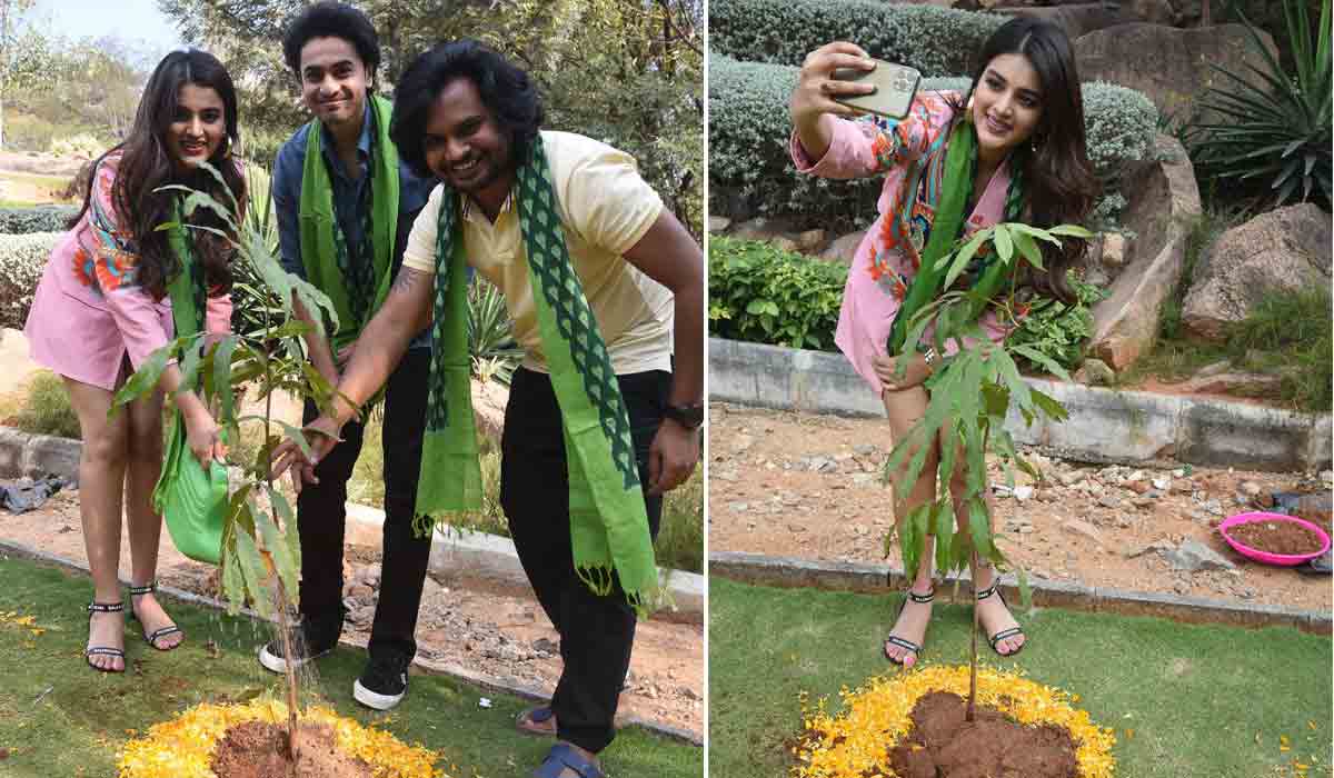 Green India Challenge | గ్రీన్ ఇండియా ఛాలెంజ్లో ‘హీరో’ సినిమా బృందం