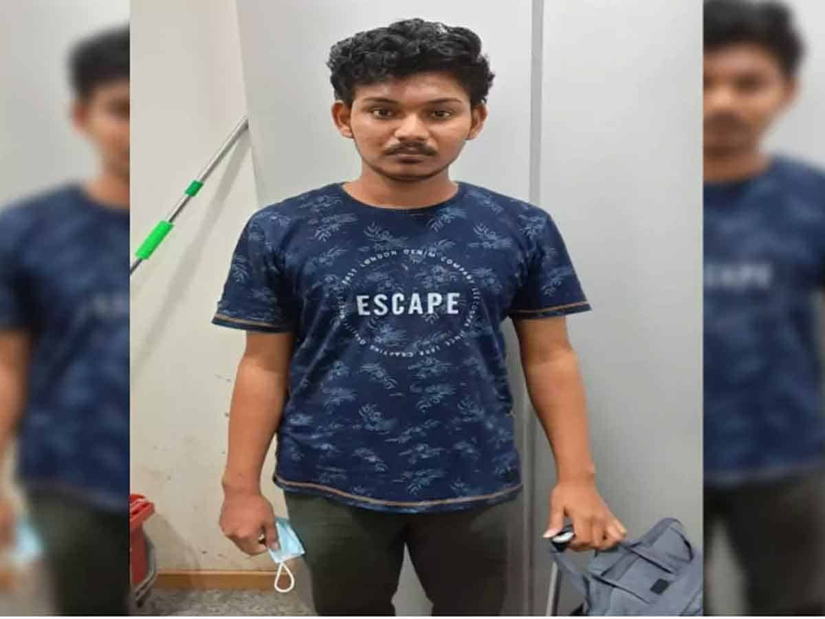 విమాన ప్రయాణికులను మోసం చేస్తున్న గుంటూరు వాసి అరెస్ట్‌