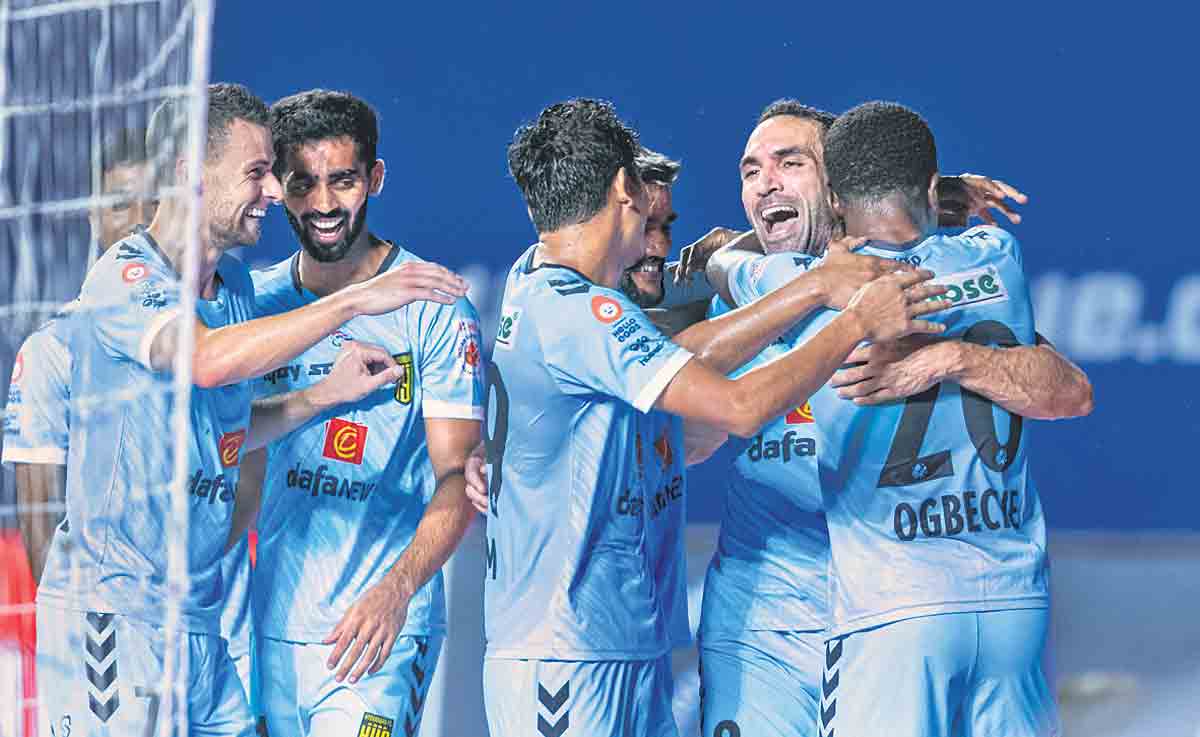 ఇండియన్‌ సూపర్‌ లీగ్‌లో హైదరాబాద్‌ హవా..