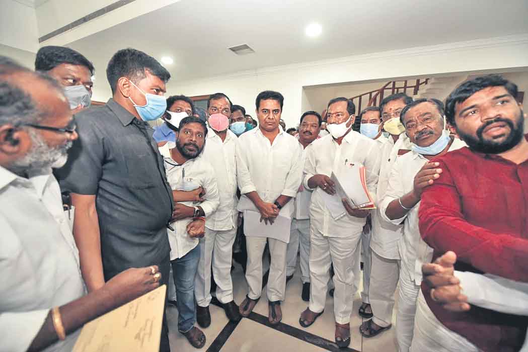 ఉప్పల్‌ అభివృద్ధికి మంత్రి కేటీఆర్‌తో ‘బేతి’ భేటి