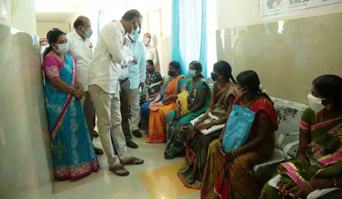 ఏఎన్ఎం స‌బ్ సెంట‌ర్ల‌లోనూ క‌రోనా ప‌రీక్ష‌లు : మంత్రి హ‌రీశ్‌రావు