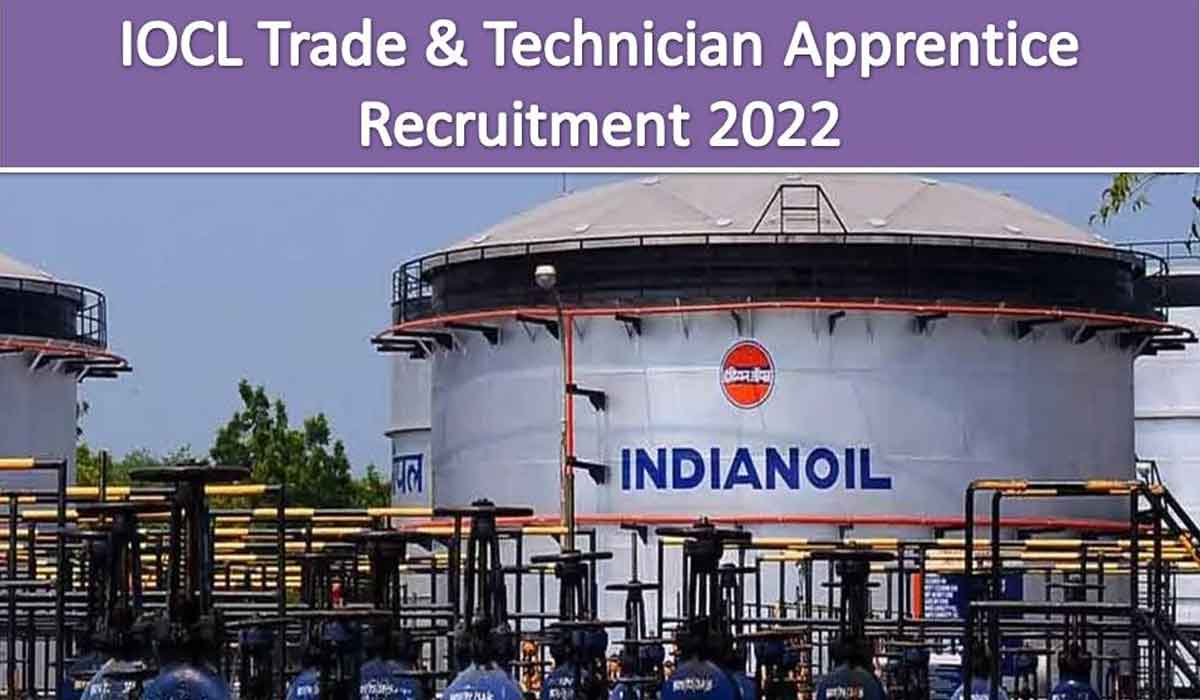 IOCLలో 1196 అప్రెంటిస్‌లు