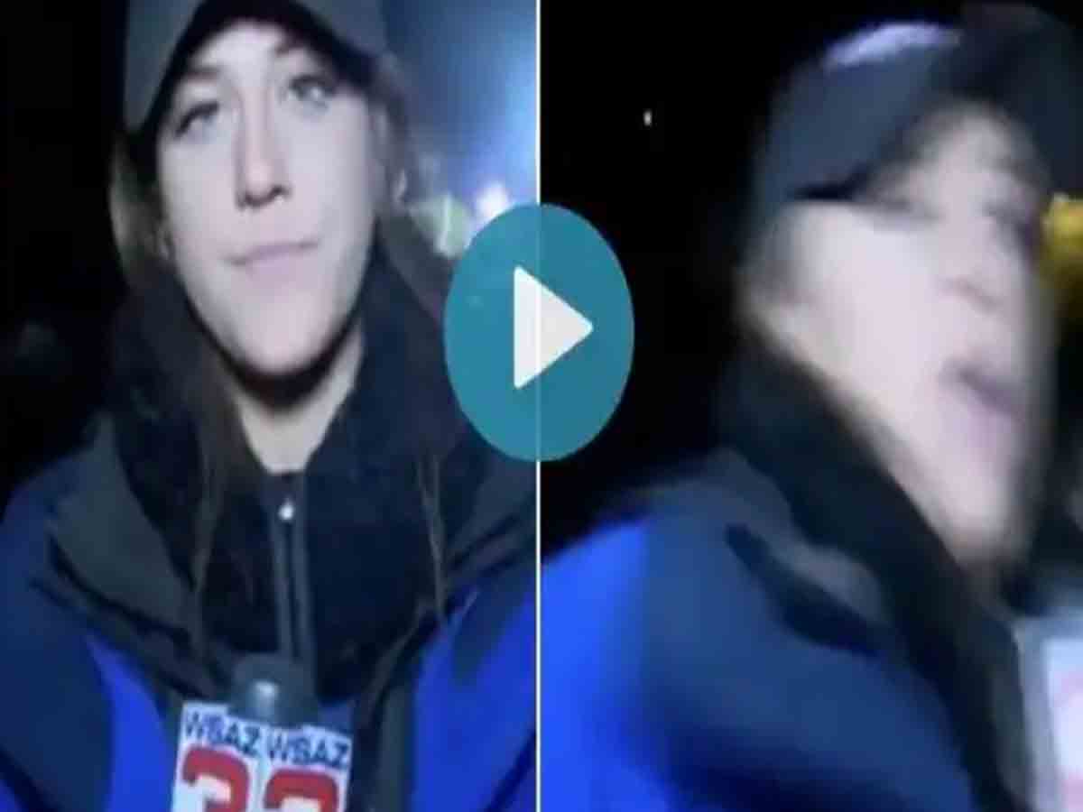 Viral Video: కారు ఢీకొట్టిన‌ప్ప‌టికీ.. లైవ్ రిపోర్ట్ కొన‌సాగించిన టీవీ జ‌ర్న‌లిస్ట్‌