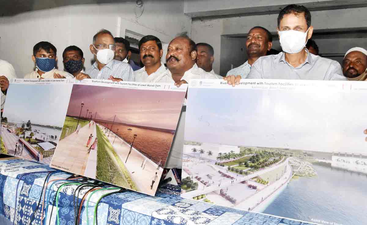 అంతర్జాతీయ ప్రమాణాలతో మానేరు రివర్‌ఫ్రంట్‌