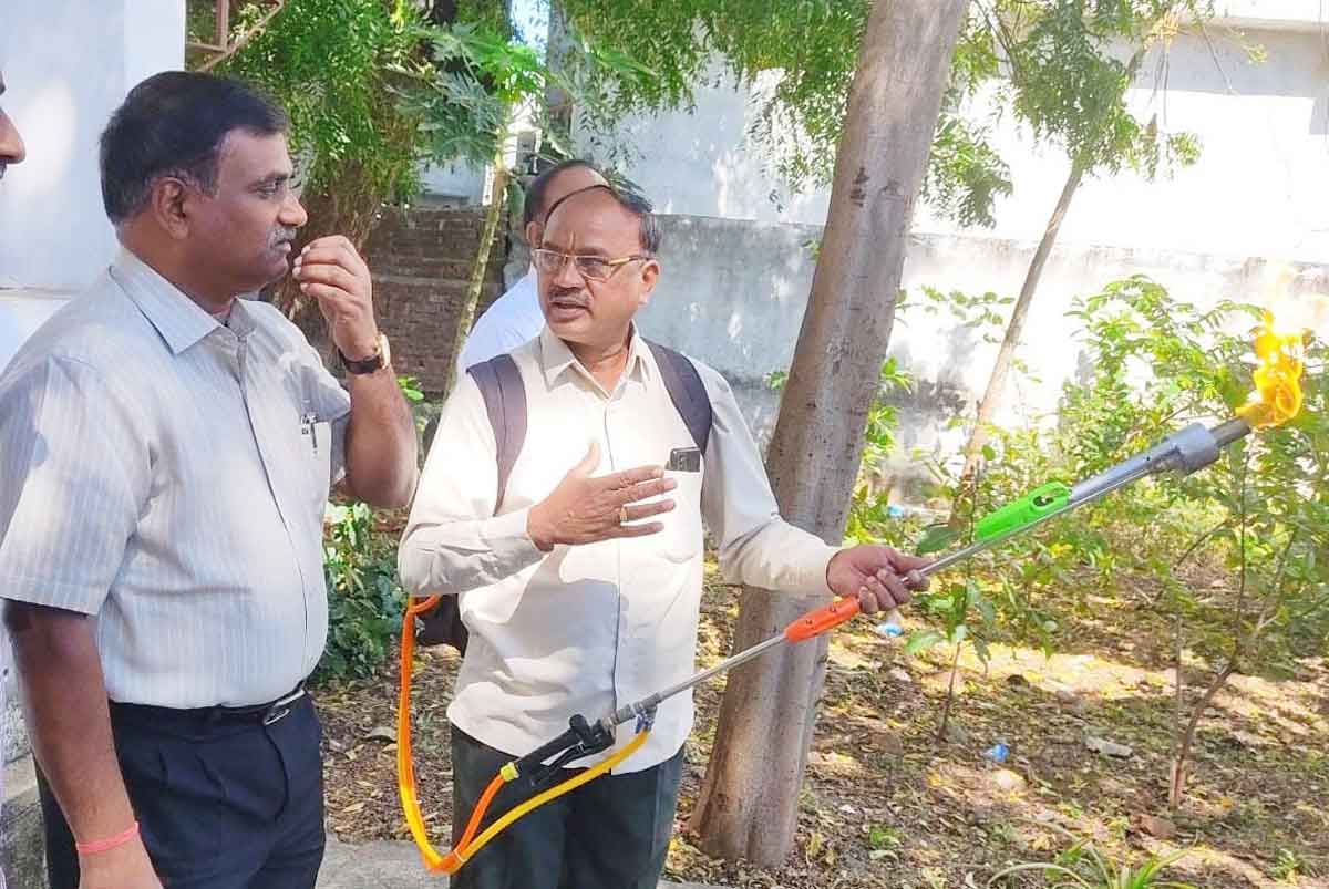 పంటల సేఫ్టీకి ఫైర్‌గన్‌