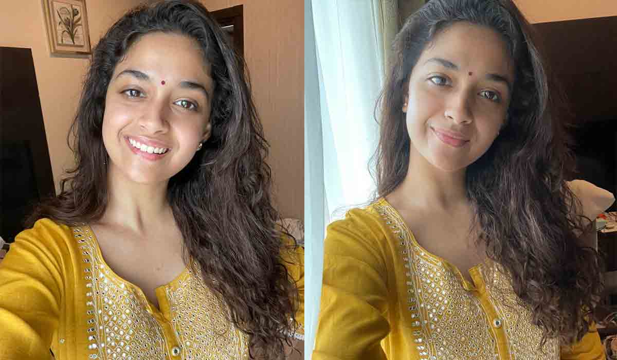 క‌రోనా నుంచి కోలుకున్న కీర్తి సురేశ్‌..