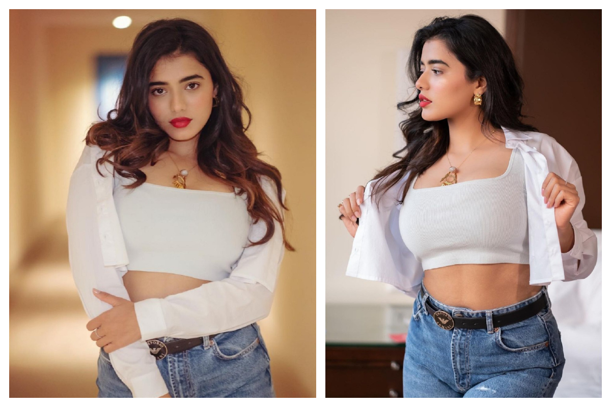 Ketika Sharma | వైట్‌ డ్రెస్‌లో కేతిక శర్మ అదిరిపోయే అందాలు..