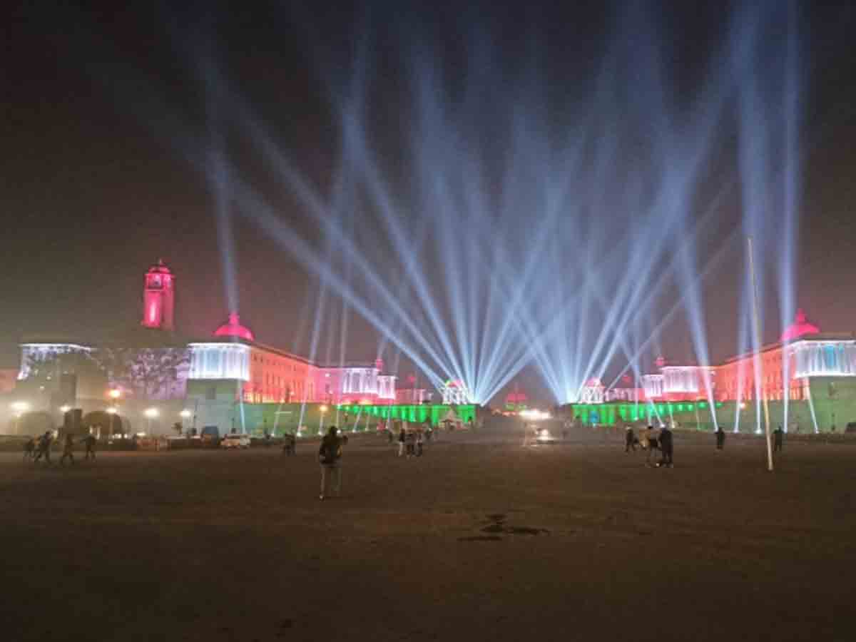 బీటింగ్ రిట్రీట్ వేడుక‌లో.. తొలిసారి డ్రోన్‌, లేజ‌ర్ షో