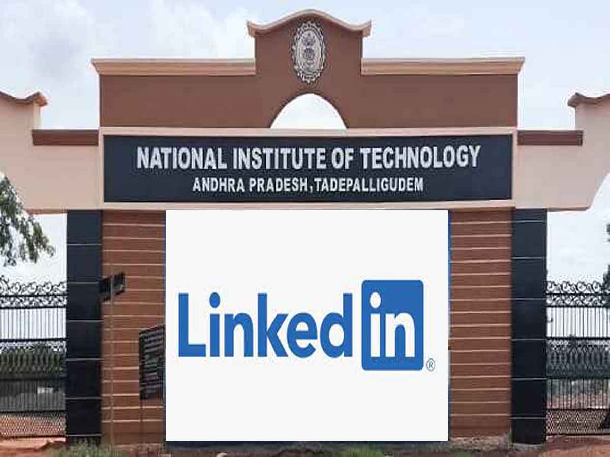 లింక్డ్ఇన్‌-ఏపీ ఎన్ఐటీ మ‌ధ్య అవగాహన ఒప్పందం