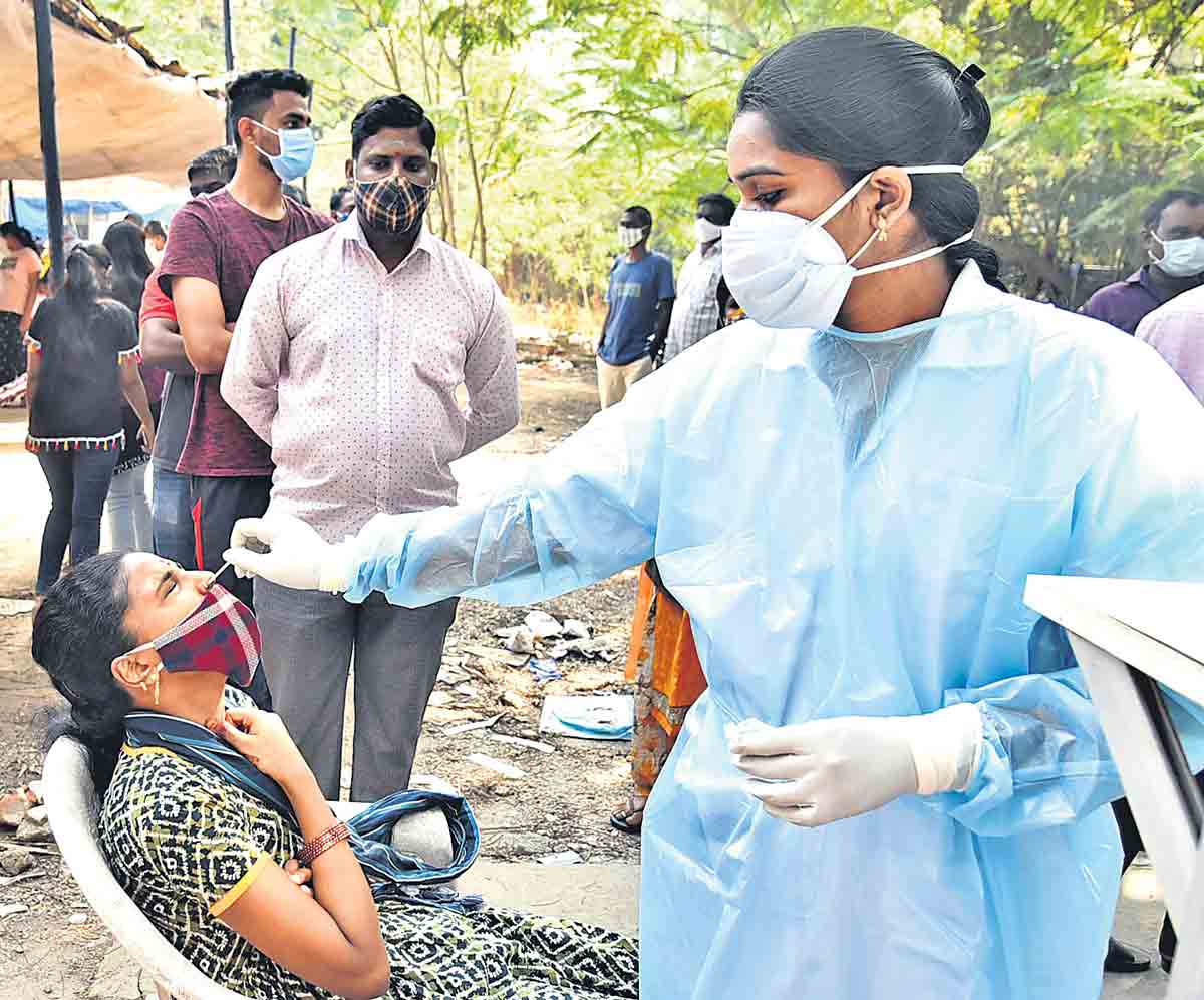 కొవిడ్‌ కేసులు 3,557