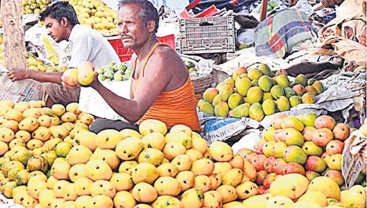 కొల్లాపూర్‌లో మామిడి మార్కెట్‌